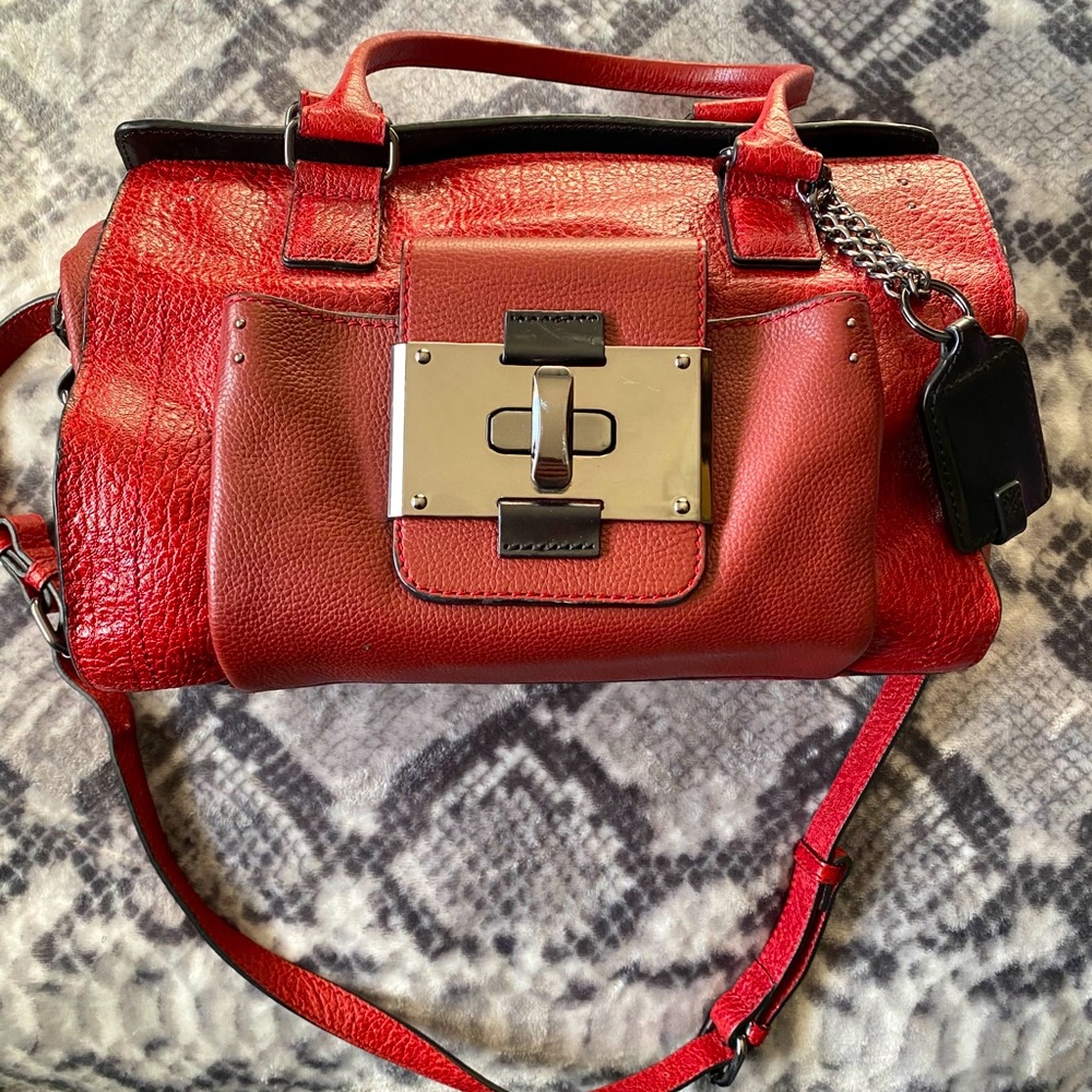 Oh by Joy Grayson Handbag 👜 BEAUTIFUL WINE RED